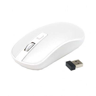 Souris sans fil optique WAYTEX Sensibilité réglable 1600 Dpi blanche