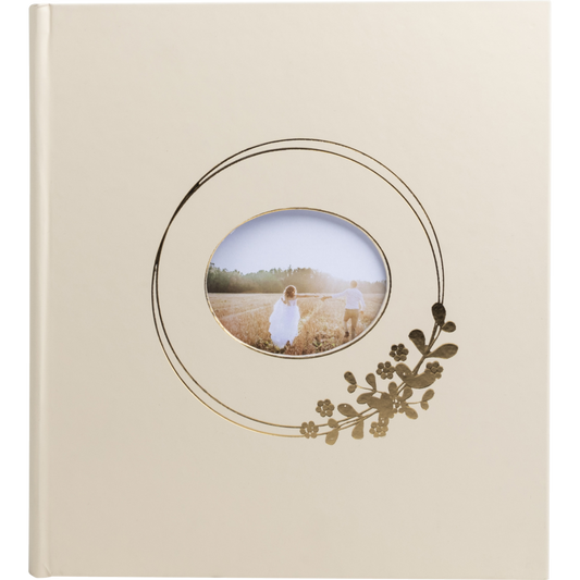 Album livre 60pbl 29x3-2cm Ringflower latté/ Pc.