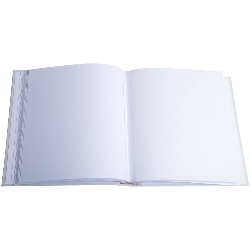 Album livre 60pbl 29x3-2cm Ringflower blanc/ Pc.