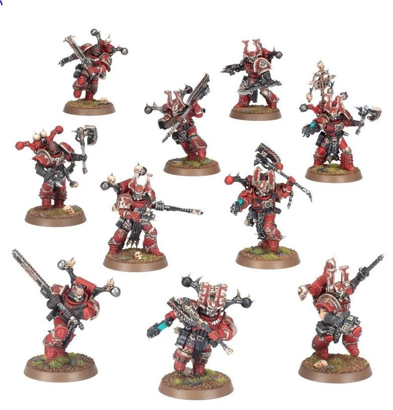 WORLD EATERS: BERSERKERS DE KHORNE