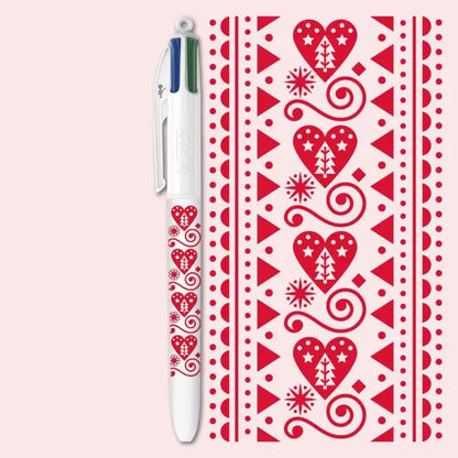 Collection BIC 4 Couleurs - Motifs de Noël