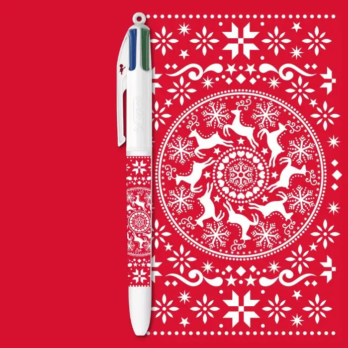 Collection BIC 4 Couleurs - Motifs de Noël