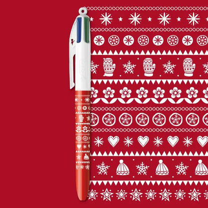 Collection BIC 4 Couleurs - Motifs de Noël