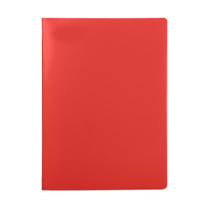 Lot de 5 cahiers polypro GRAPHMATE 24x32 96p grands carreaux Séyès - Bleu Rouge Vert Jaune Incolore