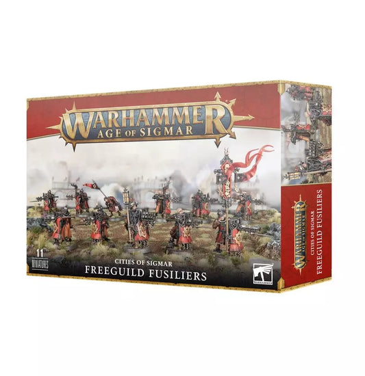 Cities of Sigmar - Fusiliers des Guildes Franches (FREEGUILD FUSILLIERS) - Warhammer Age of Sigmar