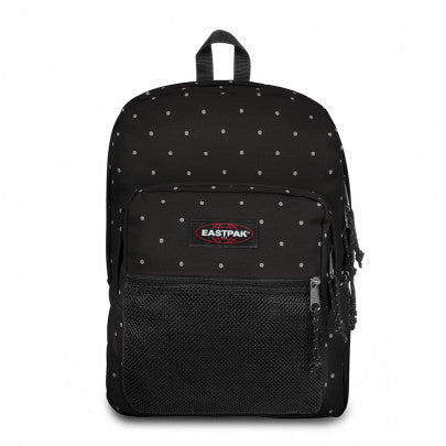Sac à dos EASTPAK Pinnacle Glitter Dots Black Silver 2 compartiments Noir