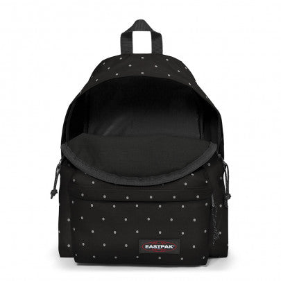 Sac à dos EASTPAK Padded Pak'r Glitter Dots Black Silver 1 compartiment Noir