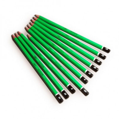 Crayon papier BIC Tête trempée 6B 5B 4B 3B 2B B HB H 2H 3H 4H