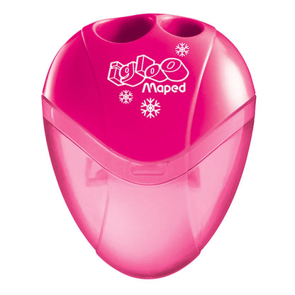 Taille-crayon Maped Igloo 2 trous Avec réserve