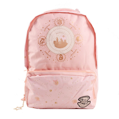 Sac à dos HARRY POTTER 2 compartiments rose