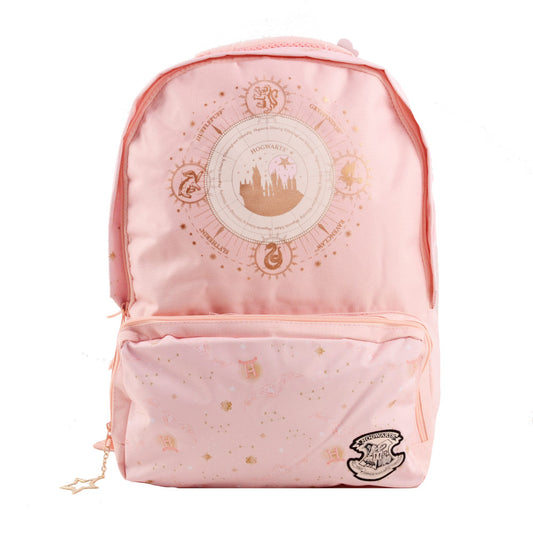 Sac à dos HARRY POTTER 2 compartiments rose