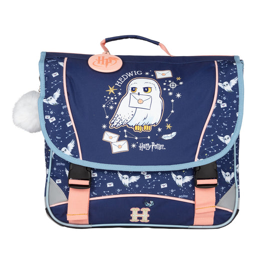 Cartable HARRY POTTER Hedwig 38 cm 2 compartiments bleu