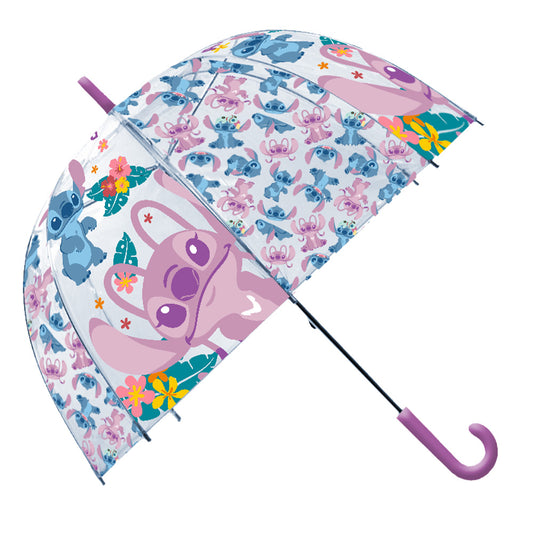 Parapluie enfant LILO ET STITCH transparent Stitch et Angel
