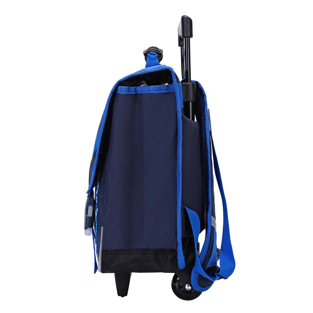 Cartable à roulettes SONIC 41cm 2 compartiments