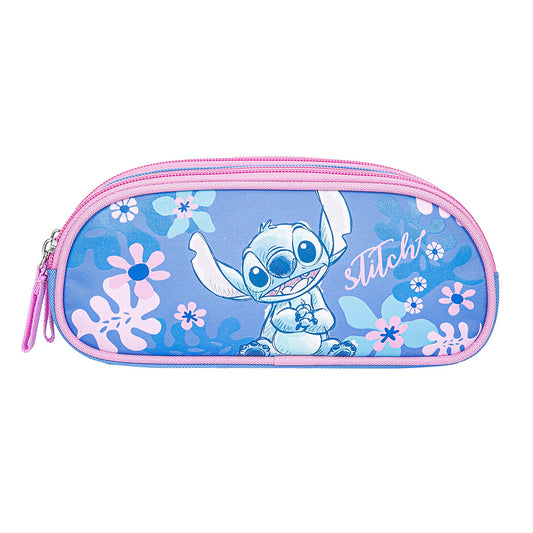 Trousse rectangulaire LILO ET STITCH Floral Vibes 2 compartiments