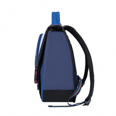 Cartable FC BARCELONE 38cm 2 compartiments bleu marine