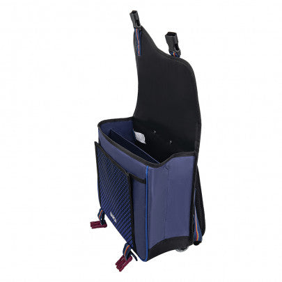Cartable à roulettes FC BARCELONE 41cm 2 compartiments bleu marine