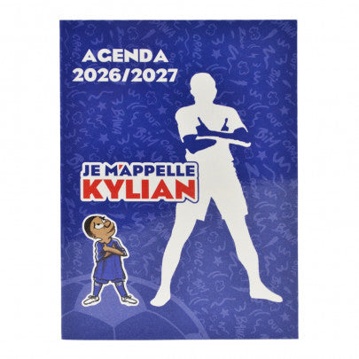 Agenda scolaire JE M'APPELLE KYLIAN 2026-2027