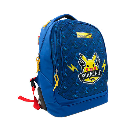 Sac à dos à roulettes POKEMON Pikachu Team 2 compartiments
