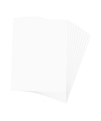 Buvard 7000 16x21 cm 10 feuilles uni 100 g teinte blanche