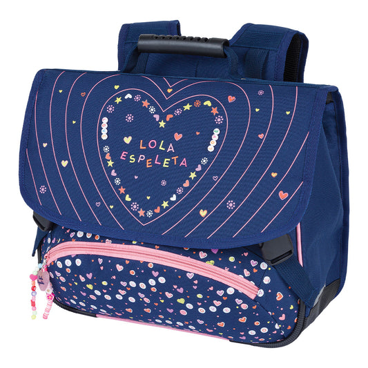 Cartable LOLA ESPELETA Love 38cm 2 compartiments