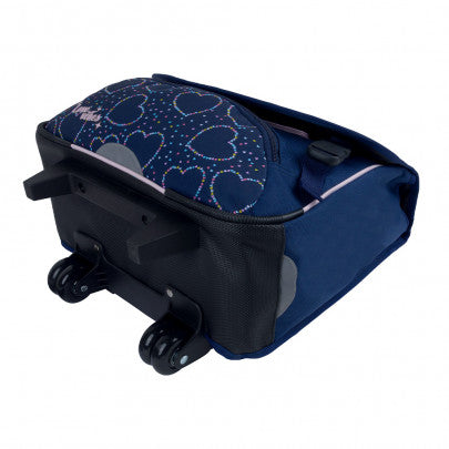 Cartable à roulettes LOLA ESPELETA Disco Love 38cm 2 compartiments