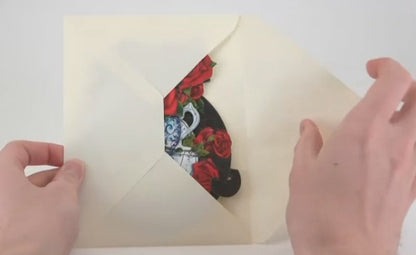 Pirouette Carte de vœux pop-up 3D – Cadeau d'anniversaire pour elle, maman, fille, épouse, petite amie - Carte de remerciement - Carte fleur pour la fête des mères