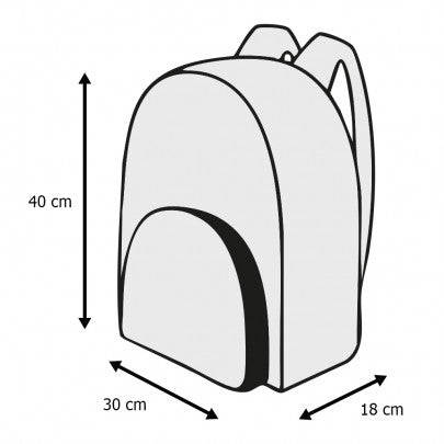 Sac à dos EASTPAK Padded Pak'r Glitter Dots Marine Gold 1 compartiment Bleu