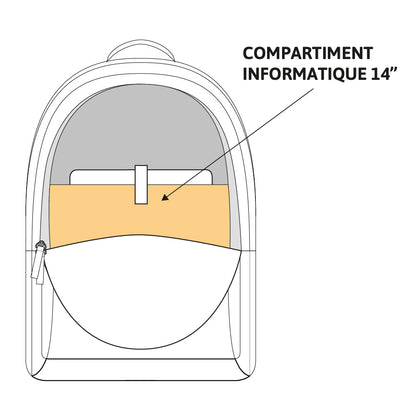 Sac à dos EASTPAK Day Office Pokemon 2 compartiments Black