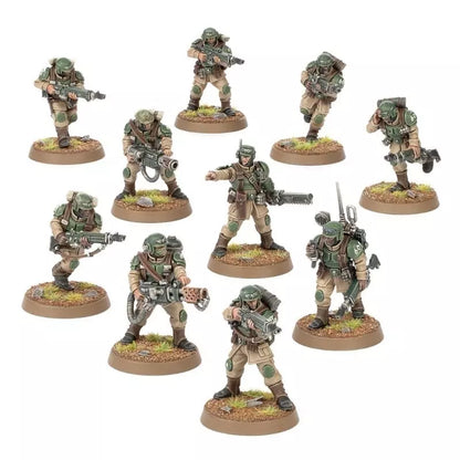 Astra Militarum : Troupes de Choc Cadiennes (Cadian Shock Troups) - Warhammer 40k