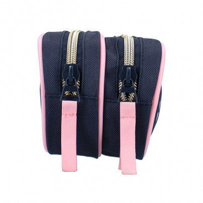 Trousse rectangulaire MILKY KISS Heart Of Gold 2 compartiments tigre