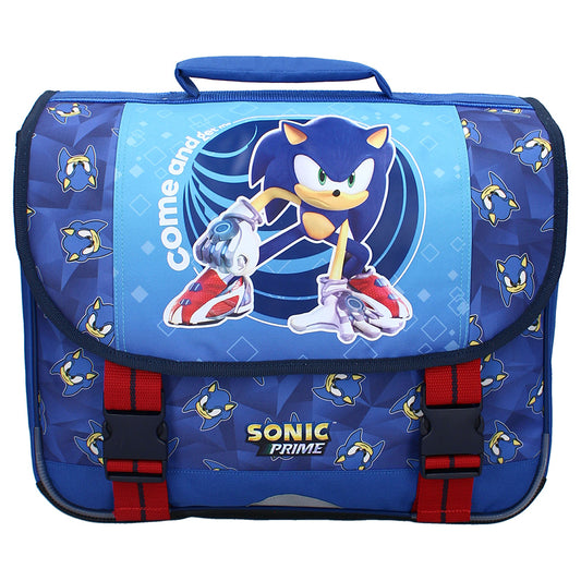 Cartable SONIC Prime Power 38cm 2 compartiments