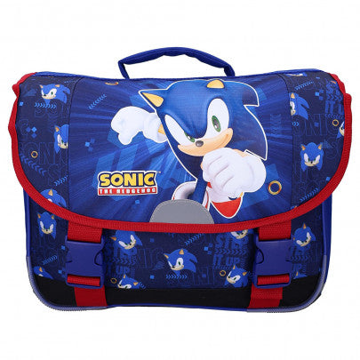 Cartable SONIC Still Unstoppable 38cm 2 compartiments