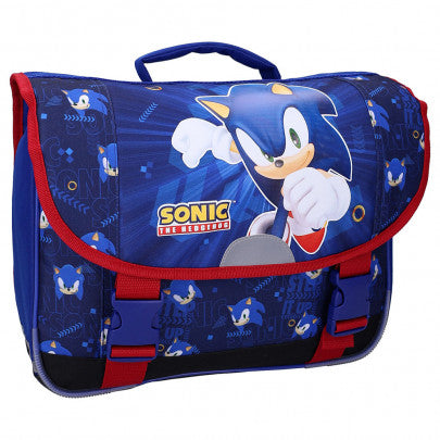 Cartable SONIC Still Unstoppable 38cm 2 compartiments