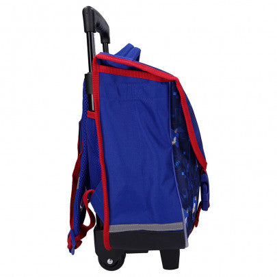 Cartable à roulettes SONIC 41cm 2 compartiments