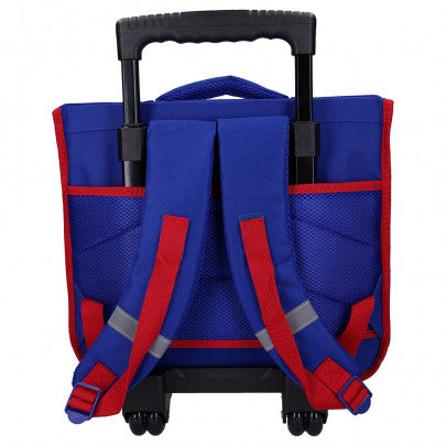 Cartable à roulettes SONIC 41cm 2 compartiments